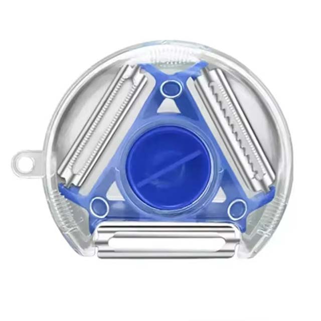 3-in-1 Magic Trio Peeler Set – Slicer, Shredder & Julienne Cutter for Versatile Kitchen Prep