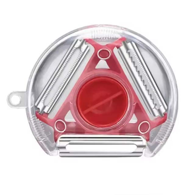 3-in-1 Magic Trio Peeler Set – Slicer, Shredder & Julienne Cutter for Versatile Kitchen Prep