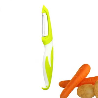 Multipurpose Vegetable Peeler & Cutter – Stainless Steel Potato Peeler Knife for Kitchen Prep