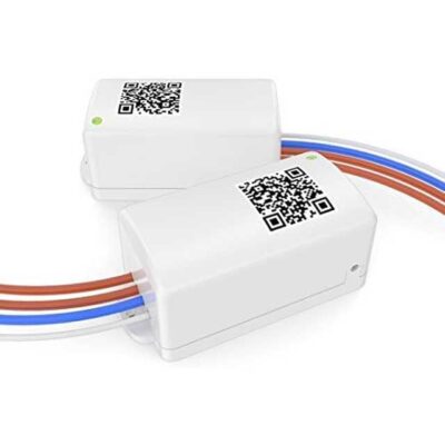 WisQo Smart Lighting, 2 Receiver Kit – Compatible with Alexa and Google Home Hub Required