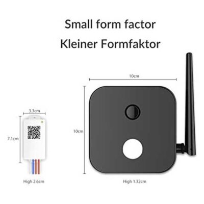 WisQo Smart Lighting, 2 Receiver Kit – Compatible with Alexa and Google Home Hub Required