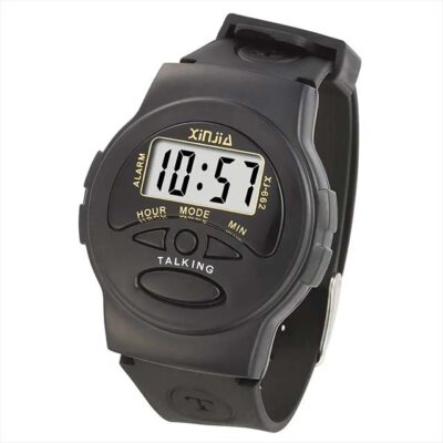 XINJIA English Talking Watch for Men - Boys Watch With Alarm - Model XJ990