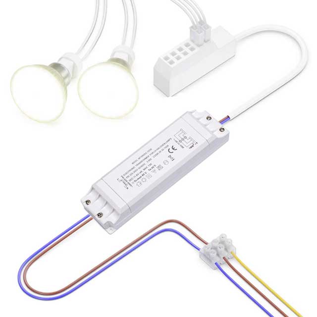 Yafido 230V AC to 12V AC Electronic Transformer – 50-150W Halogen Light Bulb Converter with Overload Protection & Temperature Safety - Image 4