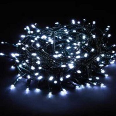 30ft White Christmas Fairy LED Light String – Perfect Indoor/Outdoor Holiday Decor