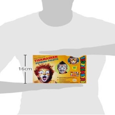 8 Colour Animal Makeup Palette & Organizer – Cute, Portable Cosmetic Storage Box