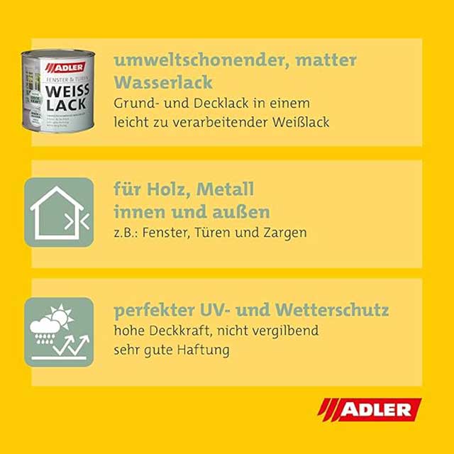 Adler Weatherproof Window & Door Paint