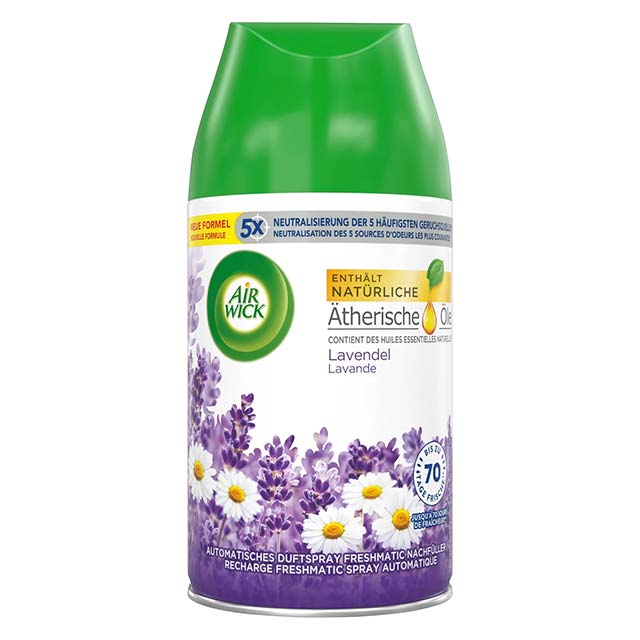 AirWick Freshmatic Lavender Refill 250 ml – Premium Long-Lasting Air Freshener for Home & Office