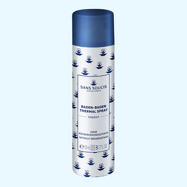 Baden-Baden Thermal Spray 50ml – Natural Hydrating Mineral Mist for Instant Refresh & Cooling Relief