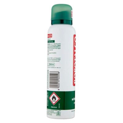Borotalco Men's Original Dry Spray Deodorant 150ml – Alcohol-Free Formula with Absolute Talcum & 72-Hour Sweat Protection (Borotalkum)
