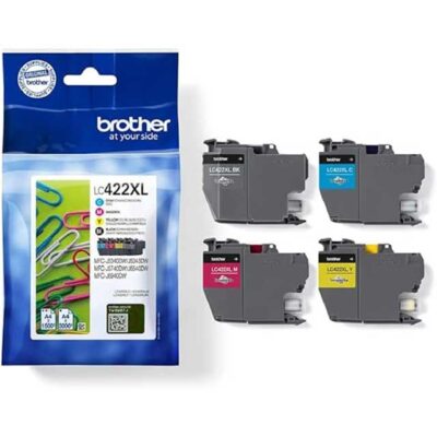 Brother LC-422XLVAL Genuine Ink Cartridges Value Pack