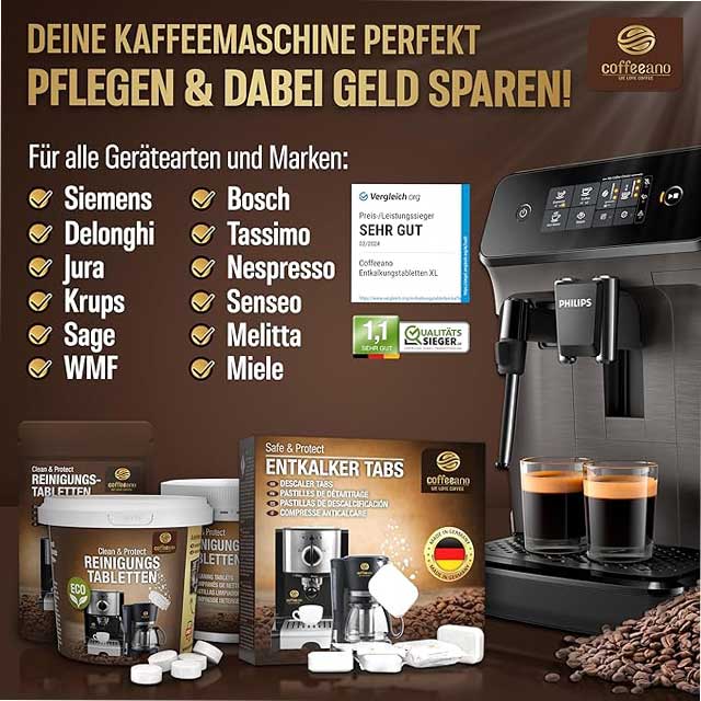 Coffeeano XL Descaling Tablets 50x