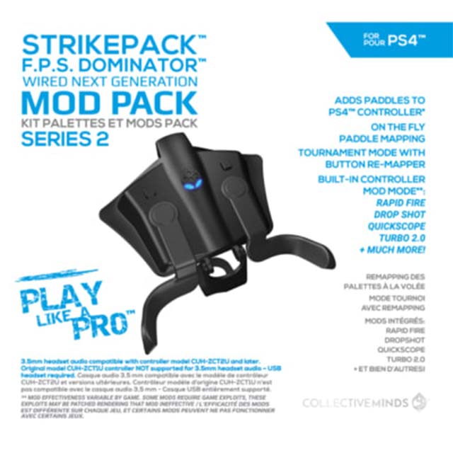 Collective Minds StrikePack FPS Dominator – Ultimate PS4 Controller Adapter for Enhanced FPS Gaming Experience