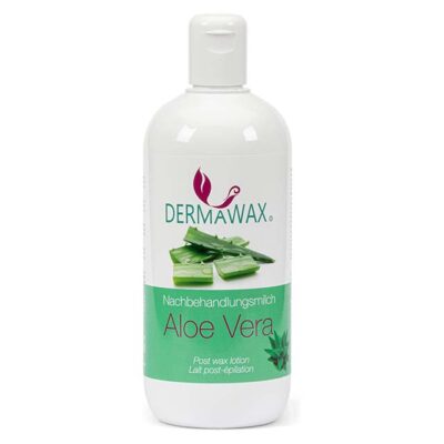 Dermawax Aloe Vera Post-Treatment Milk – Ultimate After Waxing Care, Wax Residue Remover & Nourishing Skin and Body Formula