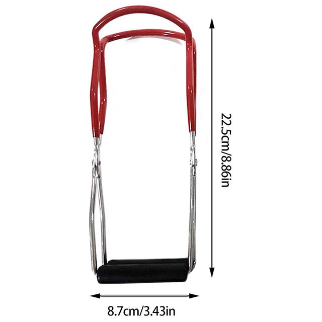 Easy Lift Stainless Steel Jar Tongs – Safe Handle, Non-Slip Clamp for Jars, Premium Canning Supplies for Home, Kitchen, Restaurant & Camping