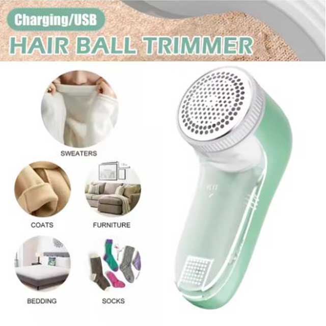 Electric Clothes Lint Remover E9L1 – Powerful Fabric Trimmer for Sweater Pills, Fuzz Shaving & Wool Catching