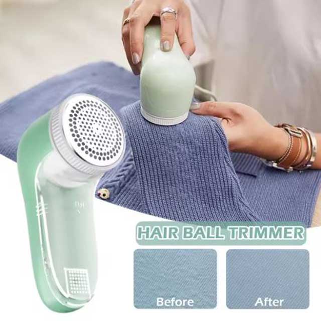 Electric Clothes Lint Remover E9L1 – Powerful Fabric Trimmer for Sweater Pills, Fuzz Shaving & Wool Catching
