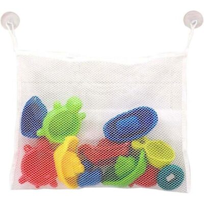 Fashionable Baby Bath Toy Mesh Organizer – Ultimate Toy Gift & Practical Bathroom Storage Holder