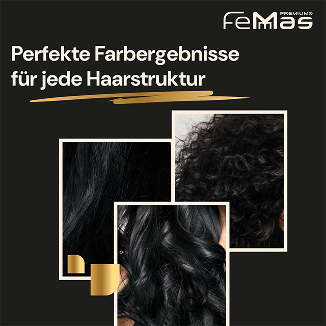FemMas Professional Cream Hair Colour – Permanent Tint with Argan Oil, Keratin & Ceramides for Radiant, Long-Lasting Results