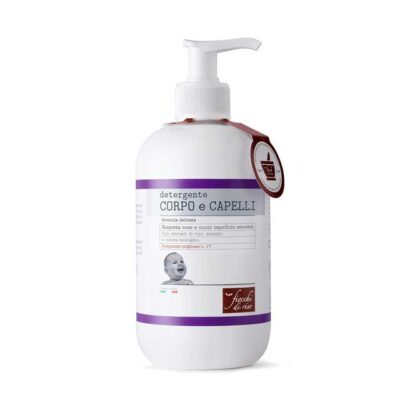 Fiocchi di Riso Detergente Corpo & Capelli – Formula Delicata per una Pulizia Naturale, 400 ml