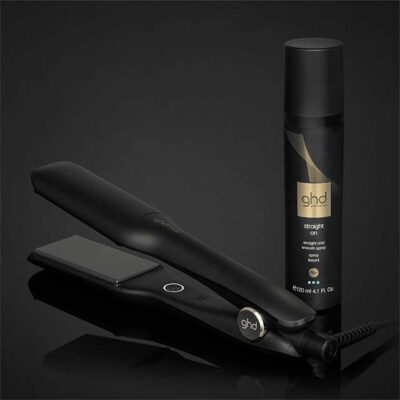 GHD Straight On Professional Hair Straightener | Ultimate Heat Protection for Smooth & Straight Styling