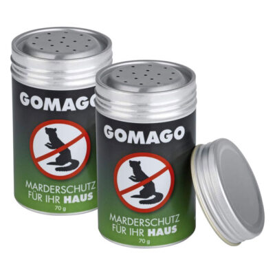 GOMAGO Marten Protection Kit – 2 x 70g Granules for Reliable, Species-Specific Marten Control (Alternative to Repellents, Sprays & Ultrasound)