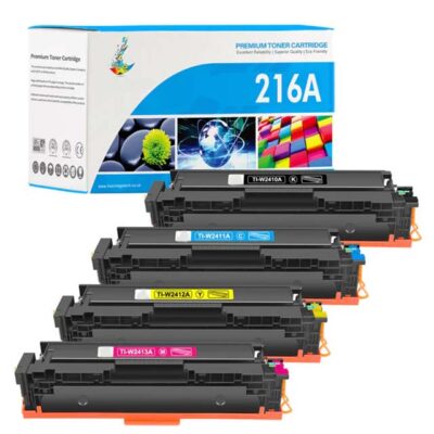 High-Yield 4-Pack Compatible HP 216A Toner Cartridges – Reliable Replacement for HP LaserJet Printers