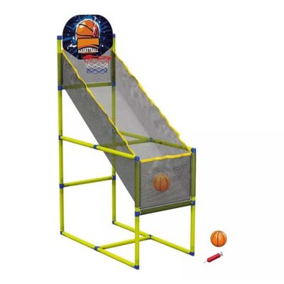 Indoor Basketball Arcade Hoop for Kids – Ultimate Game with 3 Balls & Inflation Pump Included