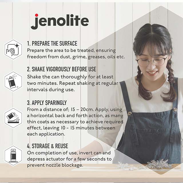 Jenolite Premium Gold Glitter Spray – Ideal for Frames, Ornaments, Sculptures, Christmas Decorations & Craft Projects