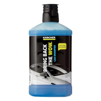 Kärcher 3-in-1 Car Shampoo Detergent for Pressure Washers 1L – Premium Auto & Outdoor Cleaning Solution