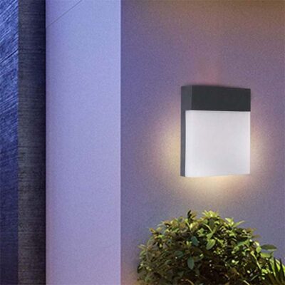Modern 18W LED Wall Light – Waterproof Indoor/Outdoor Installation with 6000K Cool White Illumination