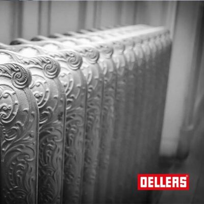 OELLERS Premium Radiator Spray Paint – Pure White (Approx. RAL 9010) with Enhanced Anti-Yellowing Protection for Exclusive Surfaces