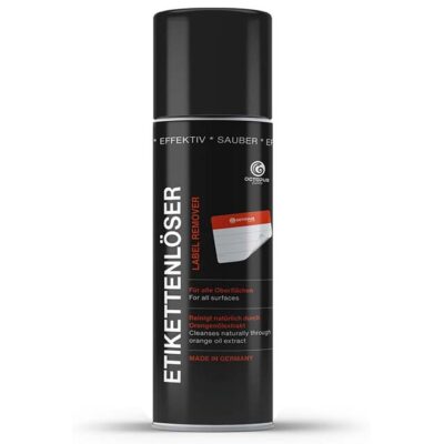 Octopus Label Remover – Powerful Adhesive, Glue & Sticker Remover Spray with Orange Oil for Effortless Label Removal