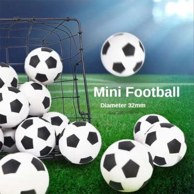 Official 32mm Table Soccer Balls 5-Pack – Premium Indoor Replacement for Tabletop Football Games