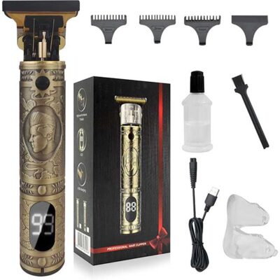 Professional Hair Clippers & Beard Trimmer Set