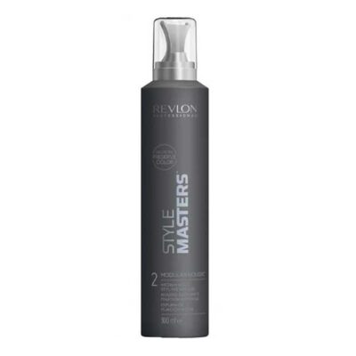 Revlon Style Masters Modular Mousse 300ml – Flexible Hold Styling Foam for Voluminous, Defined Hair Styles