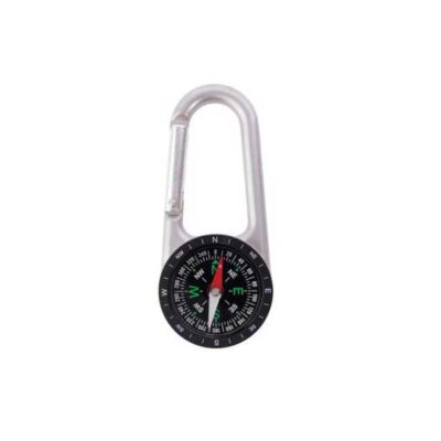 Rothco Carabiner Compass – Multifunctional Outdoor Navigation & Survival Gear for Hiking, Camping, and Adventure