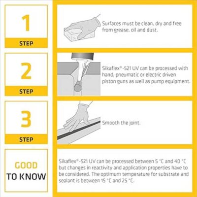 SIKA Sikaflex 521 UV 300ml