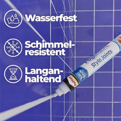 Sista Pattex Perfect White Bathroom Grout Marker