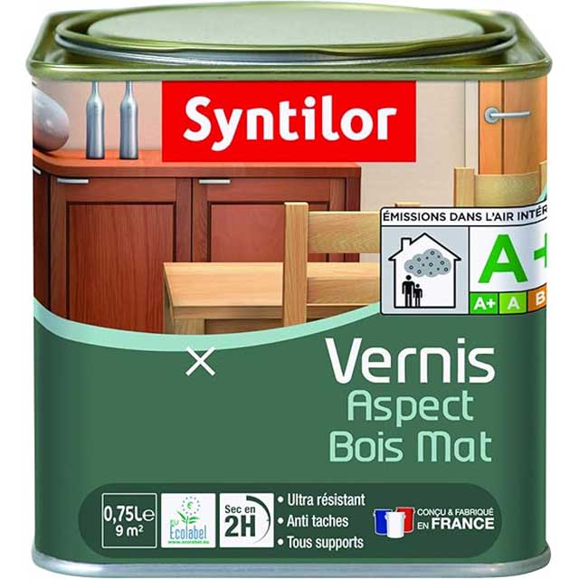 Syntilor Colorless Matt Wood Look Varnish