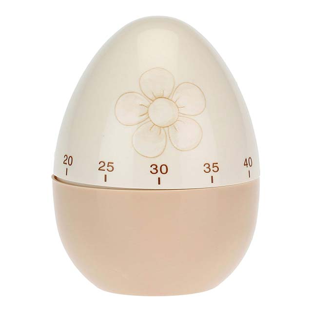 THUN Elegance Timepiece – Butterfly & Flower Decor ABS Kitchen Accessory (7cm H, 3.5cm Base)