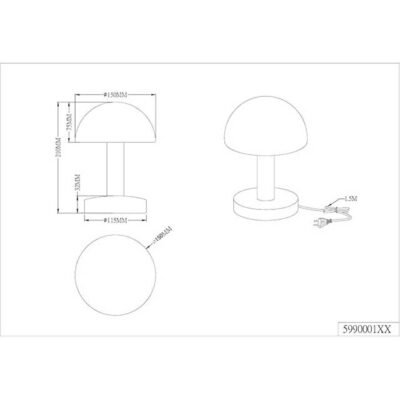 Trio Table Lamp