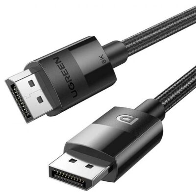 UGREEN DisplayPort 1.4 Cable, 5m High-Speed Connector – Ultra HD 4K/8K HDR Display Adapter (Model 80394)