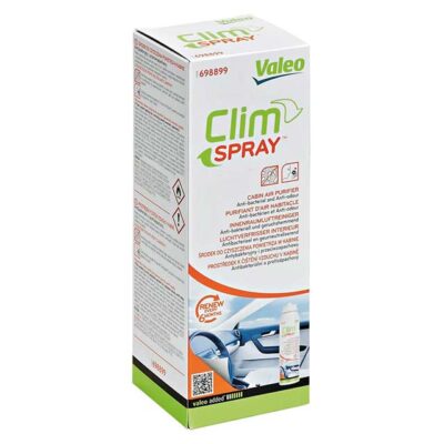 VALEO 698899 Premium Air Conditioning Cleaner & Disinfectant – Boost Automotive A/C Performance & Eliminate Odors