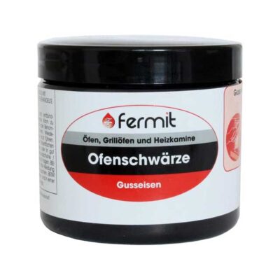 Fermit Vettelschoß Oven Black Tin – Cast Iron, Stove & Grill Revitalizer for a Clean, Modern Finish