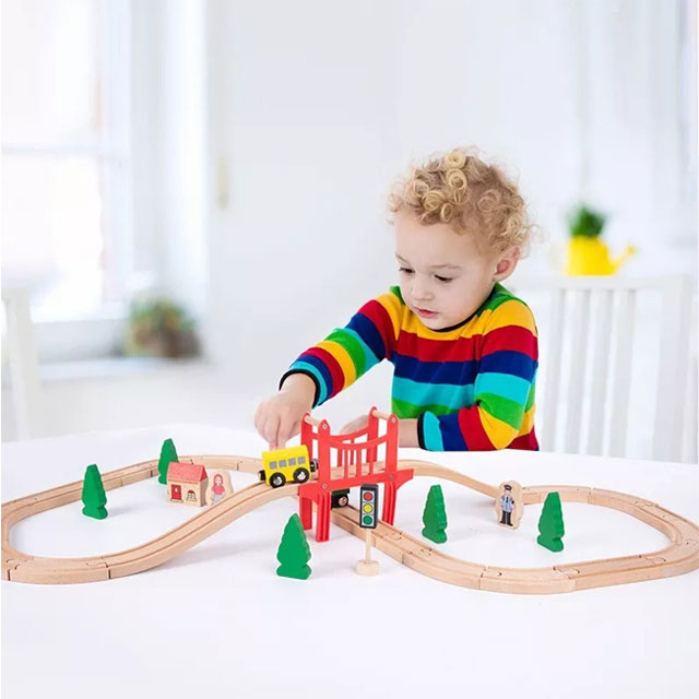 Innovative Kids' Educational Track Toy – Free-Splicing Creative Puzzle for Critical Thinking & Enlightenment