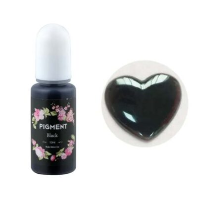 MENNYO Black Epoxy Resin Colour 10 ml – Premium DIY & Crafting Resin for Art Projects