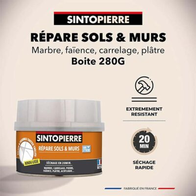 Sinto 32080 Travertine Floor & Wall Repair 280g – High Performance Stone Renovation Compound