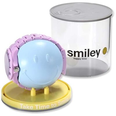 Smiley "Happy Time" Women's Pretty Pastel Purple Analogue Watch – Fashionable Timepiece WGS-PPPLV01