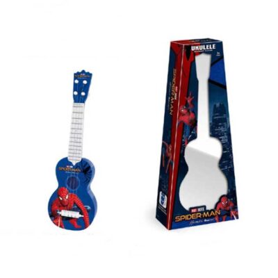 Spider-Man Plucked Guitar Simulation Toy - Web-Slinging Musical Instrument for Kids & Marvel Fans