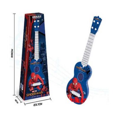 Spider-Man Plucked Guitar Simulation Toy - Web-Slinging Musical Instrument for Kids & Marvel Fans